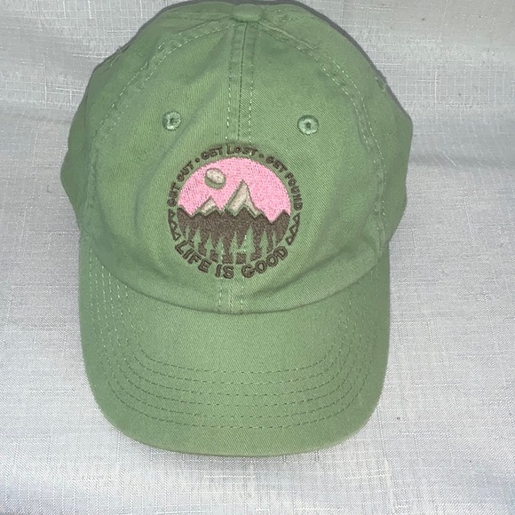 🩶🩶10/$50🏄🏻‍♀️ Life is Good “Get Out Get Lost Get Found” Baseball Cap Hat - Picture 4 of 14